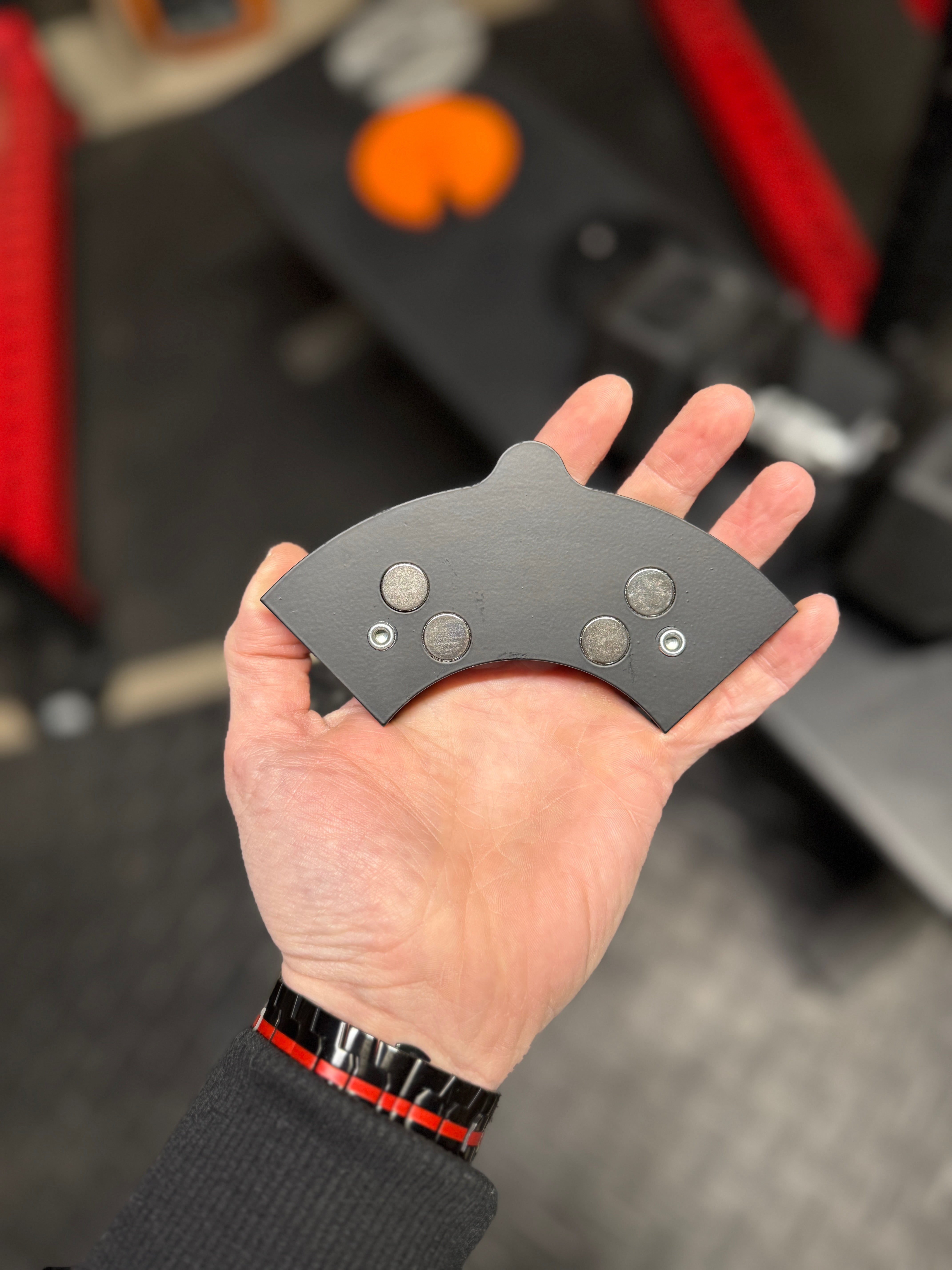 Micro Gainz 1.25LB Magnetic Weight Attachment for Nuobell Adjustable Dumbbells 4 Plate Set (BLEMISHED SET)