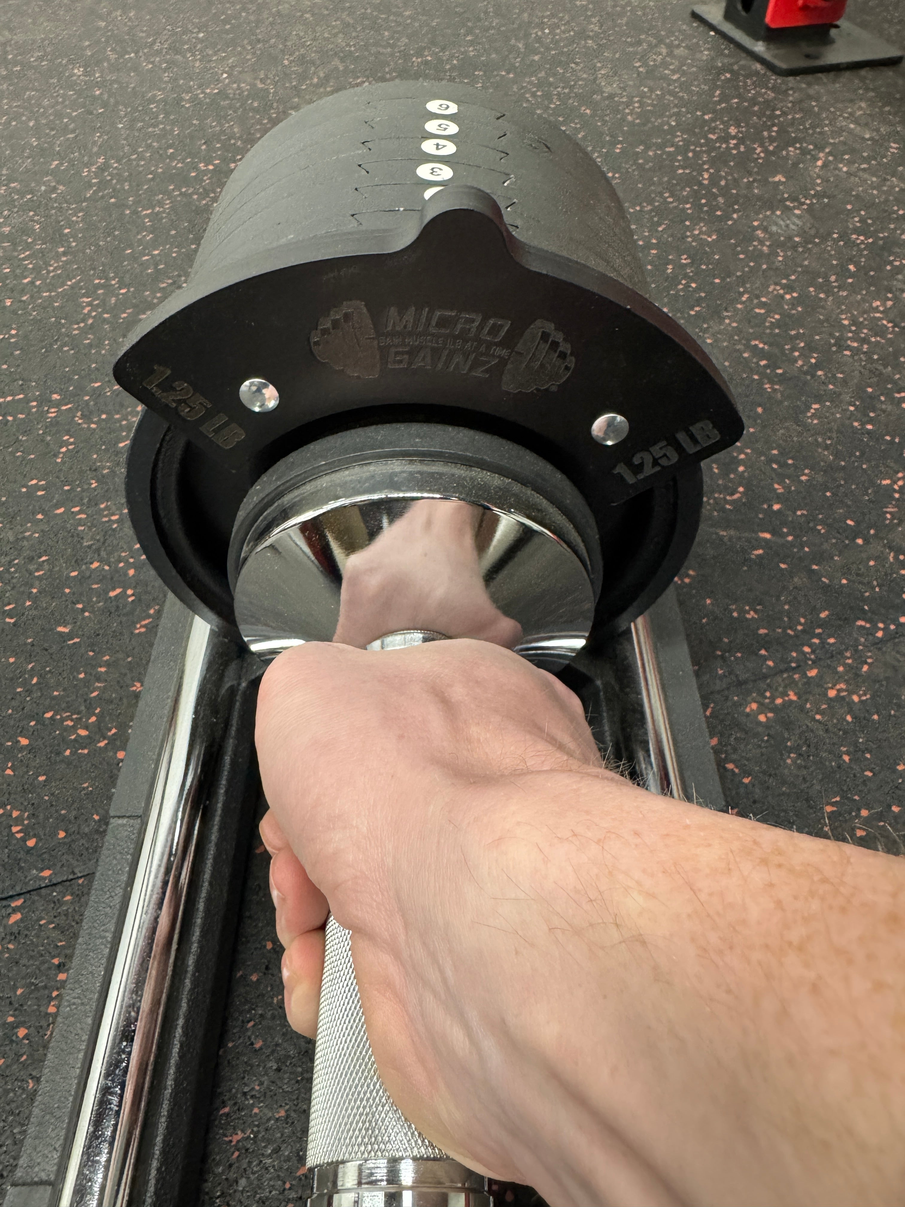 Micro Gainz 1.25LB Magnetic Weight Attachment for Snode Adjustable Dumbbells
