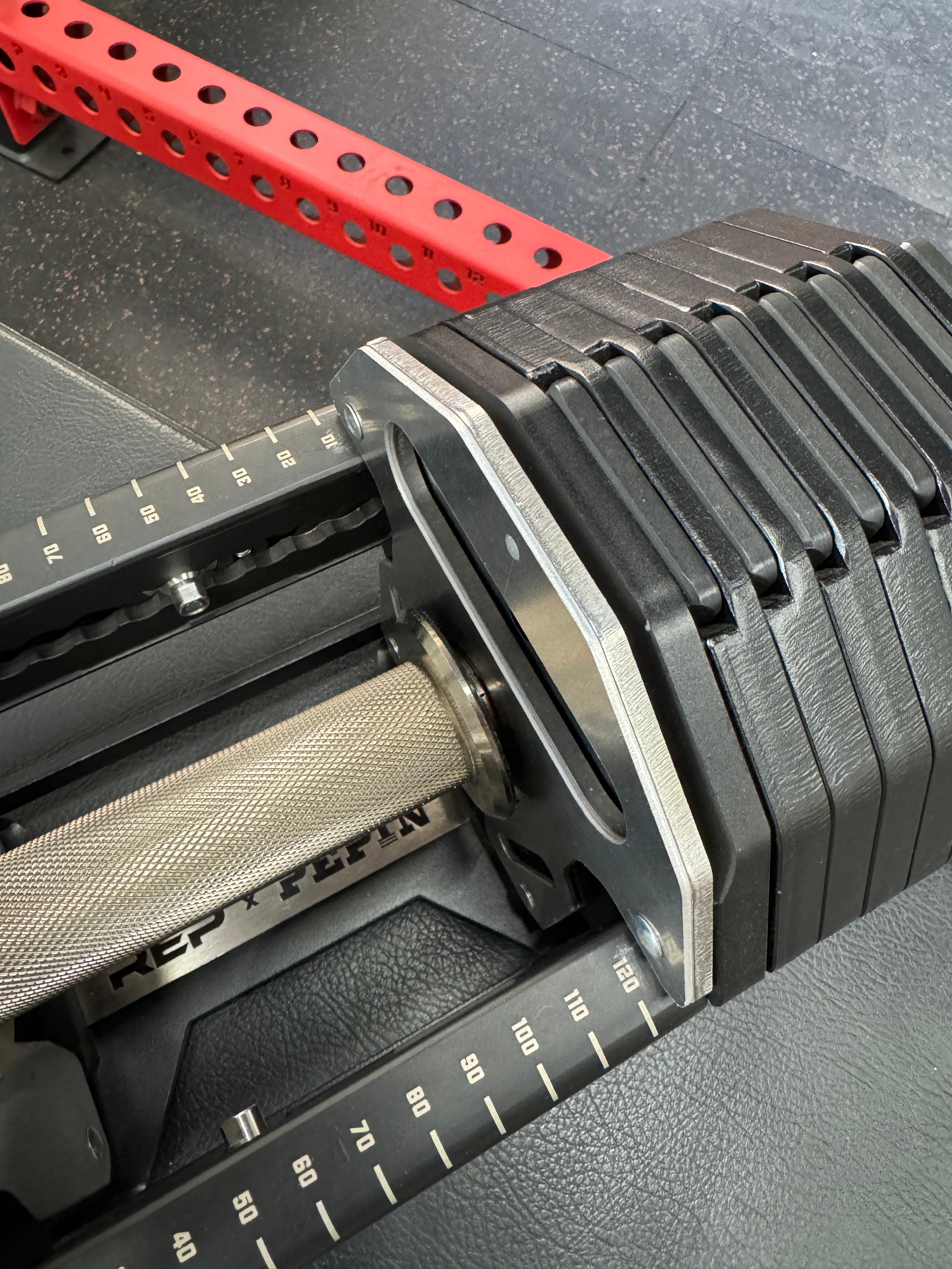 Micro Gainz 1.25LB Add-On Weight Plate for Rep x Pepin Adjustable Dumbbells 4 Plate Set (PRE-ORDER)