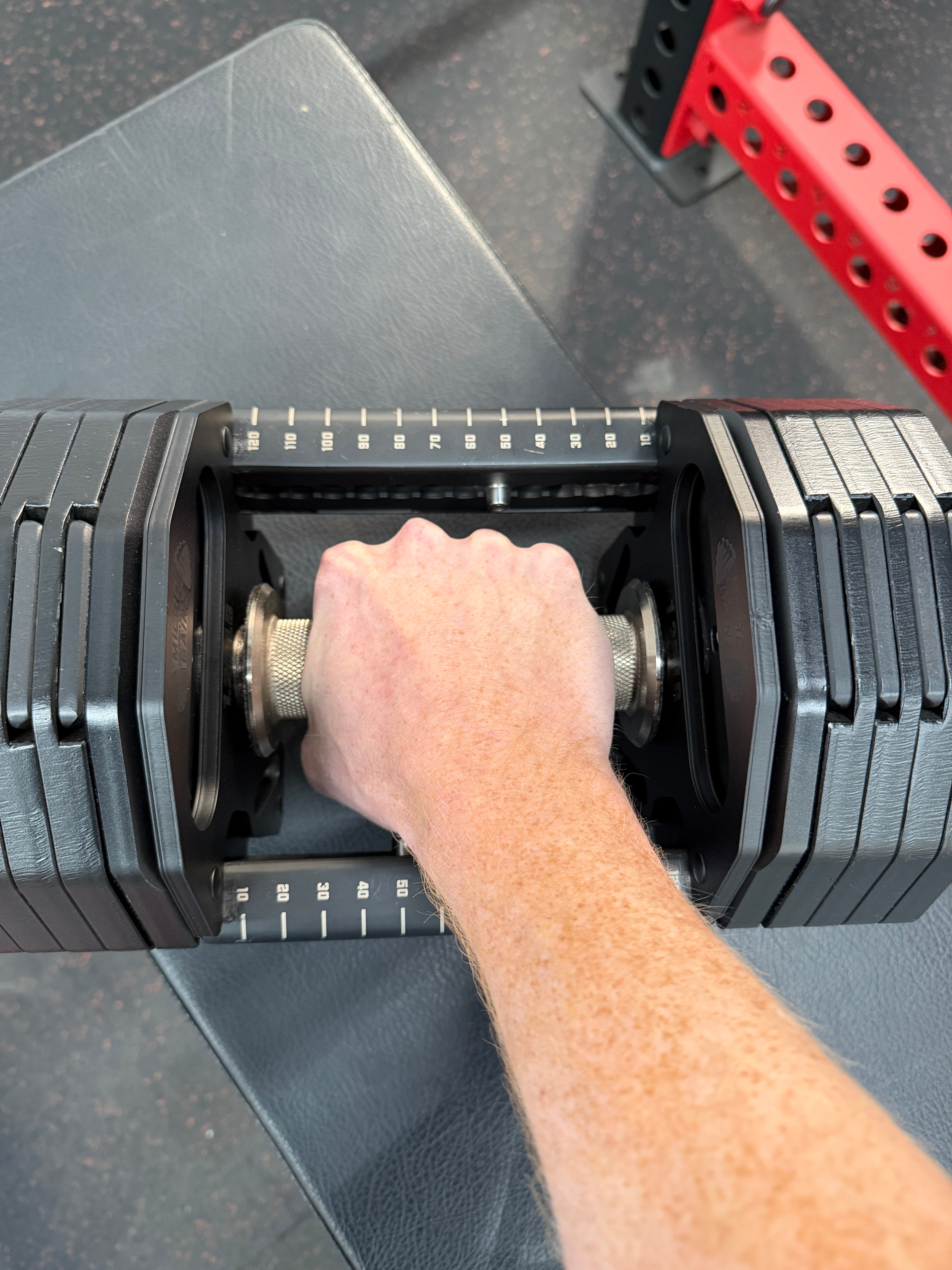 Micro Gainz 1.25LB Add-On Weight Plate for Rep x Pepin Adjustable Dumbbells 4 Plate Set