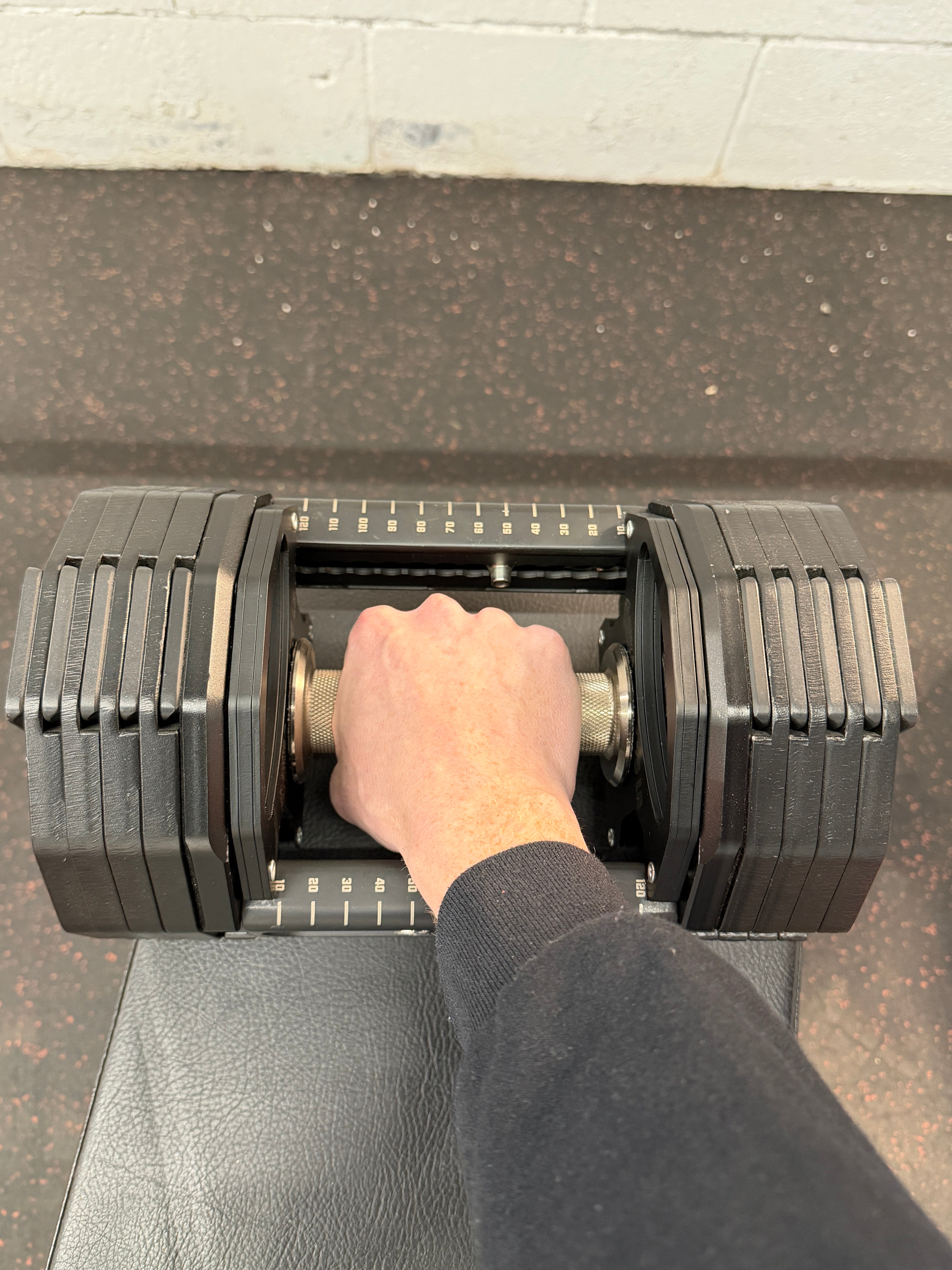 Micro Gainz 1.25LB Add-On Weight Plate for Rep x Pepin Adjustable Dumbbells 4 Plate Set