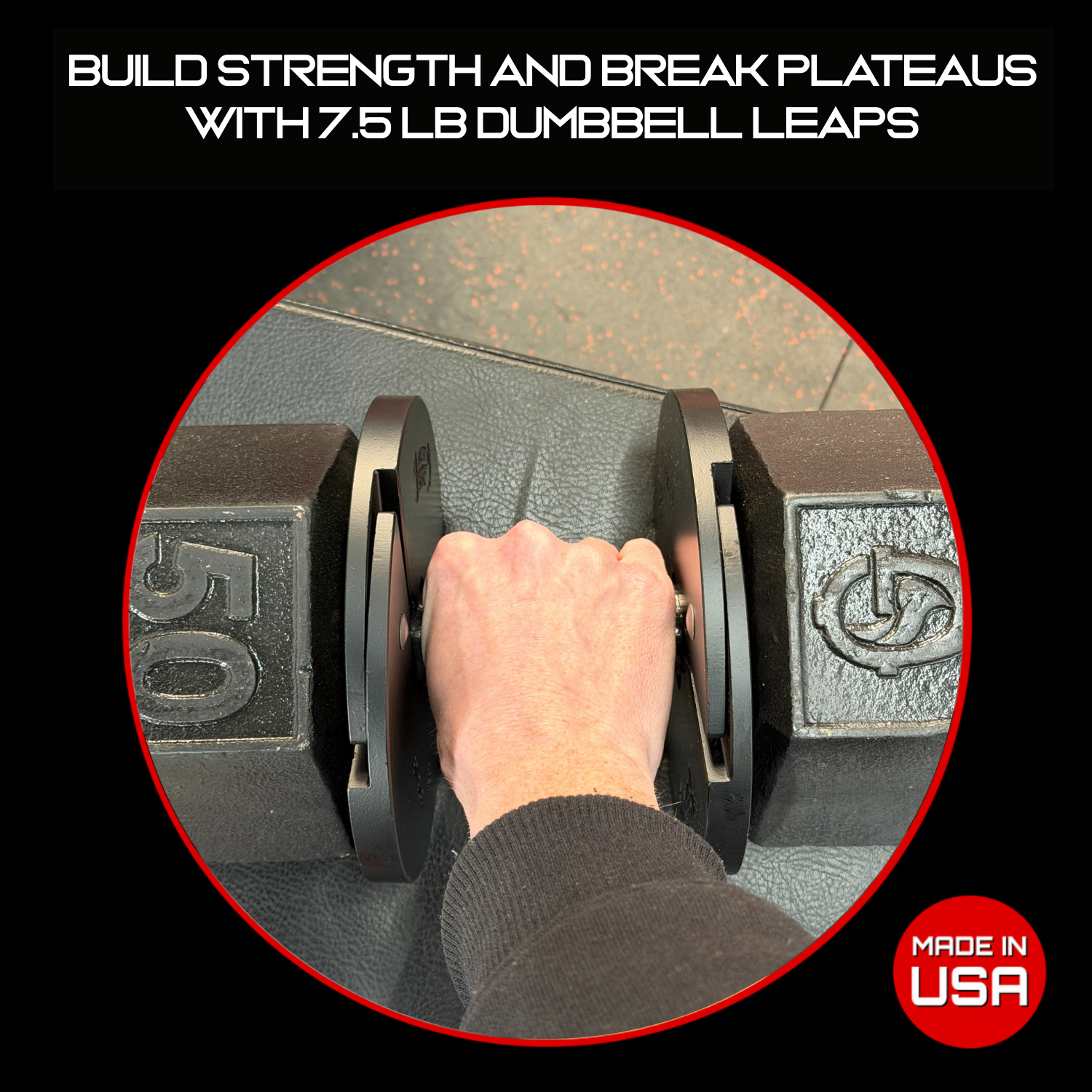 Micro Gainz 3.75LB Dumbbell Fractional Weight Plate