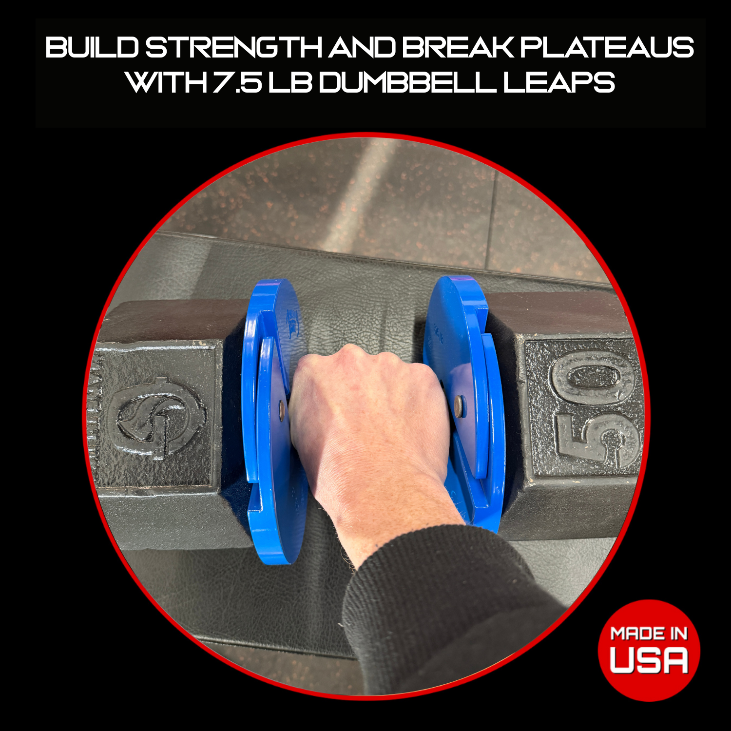 Micro Gainz 3.75LB Dumbbell Fractional Weight Plate