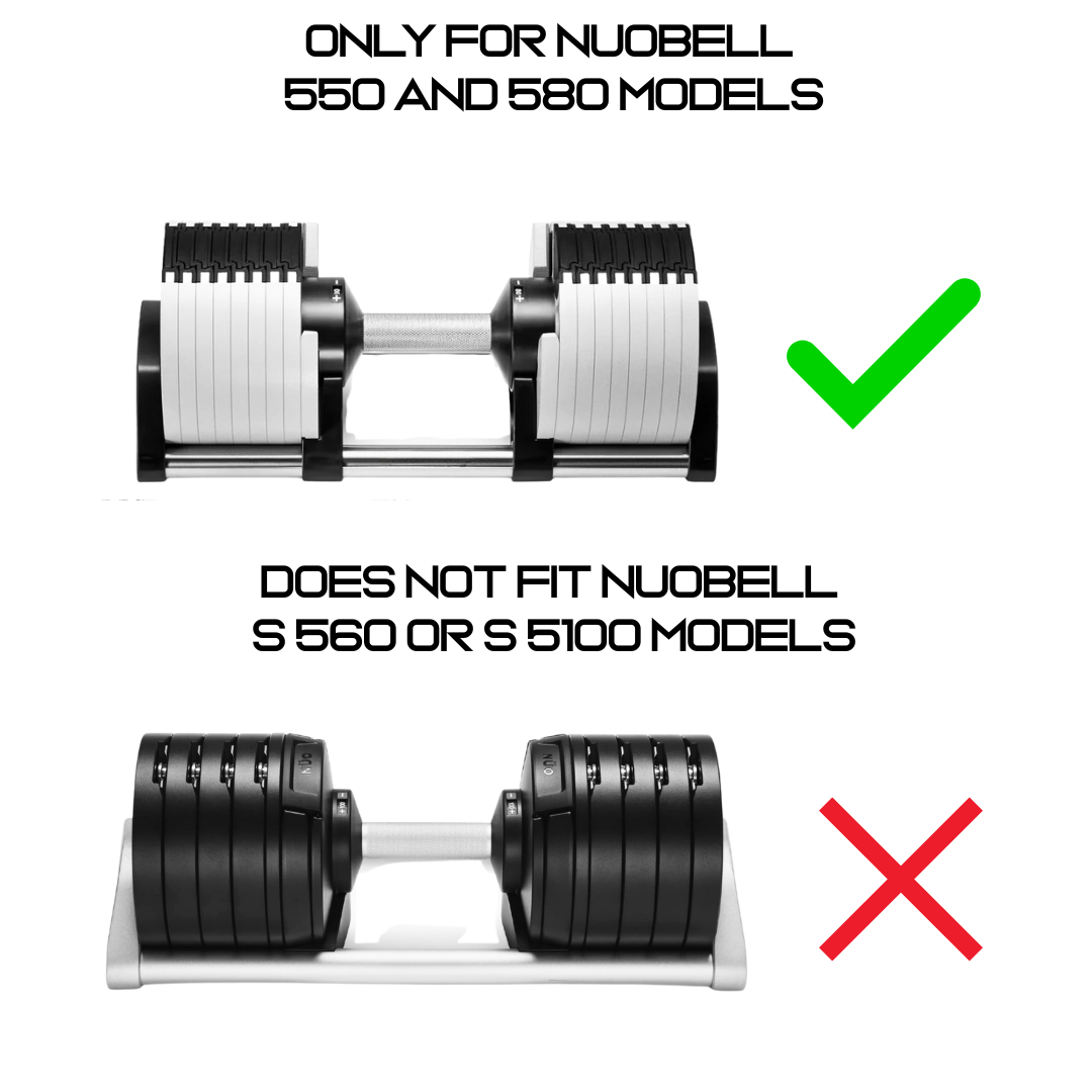 Micro Gainz 1.25LB Magnetic Weight Attachment for Nuobell Adjustable Dumbbells (BLEMISHED SET)