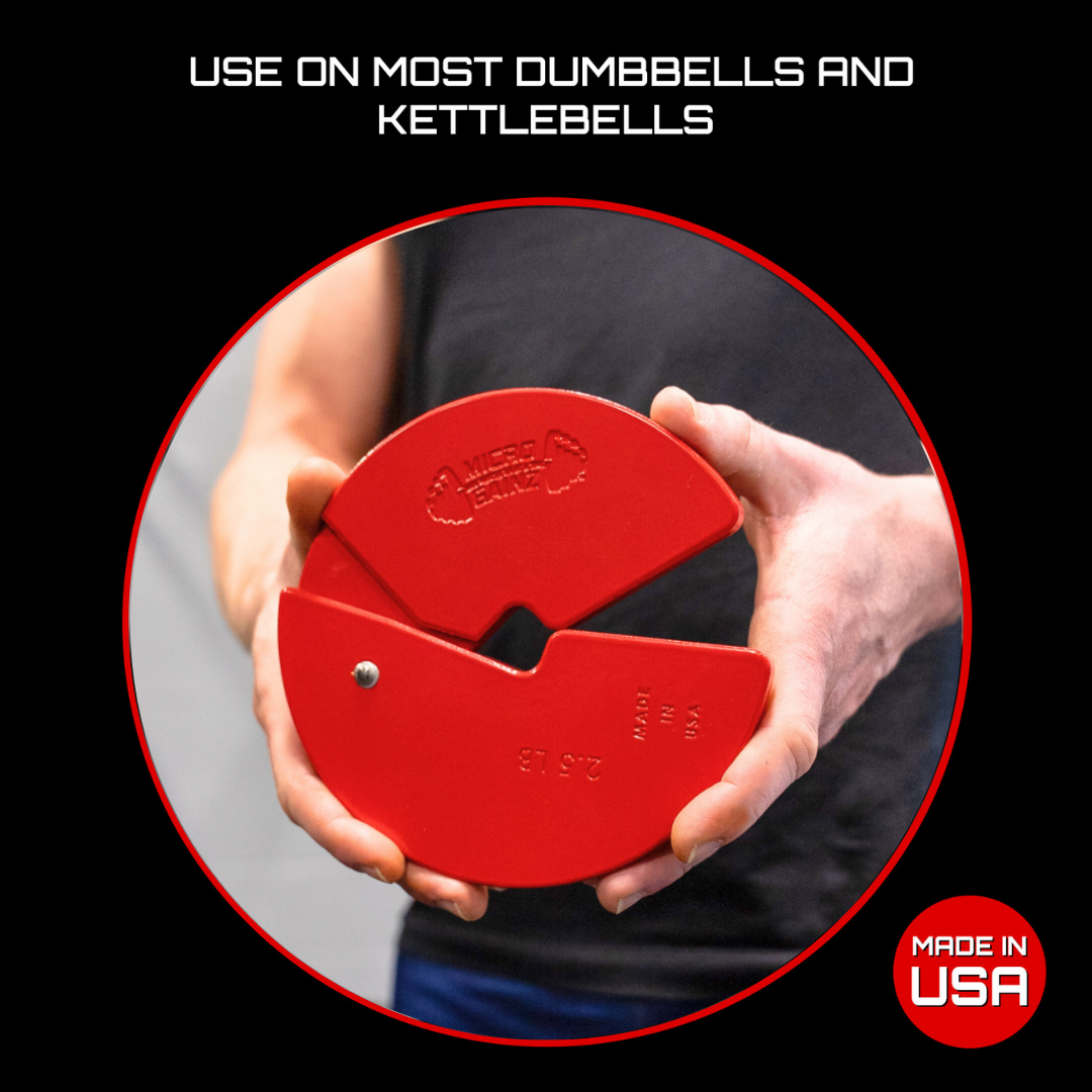 Micro Gainz 2.5LB Dumbbell Fractional Weight Plate
