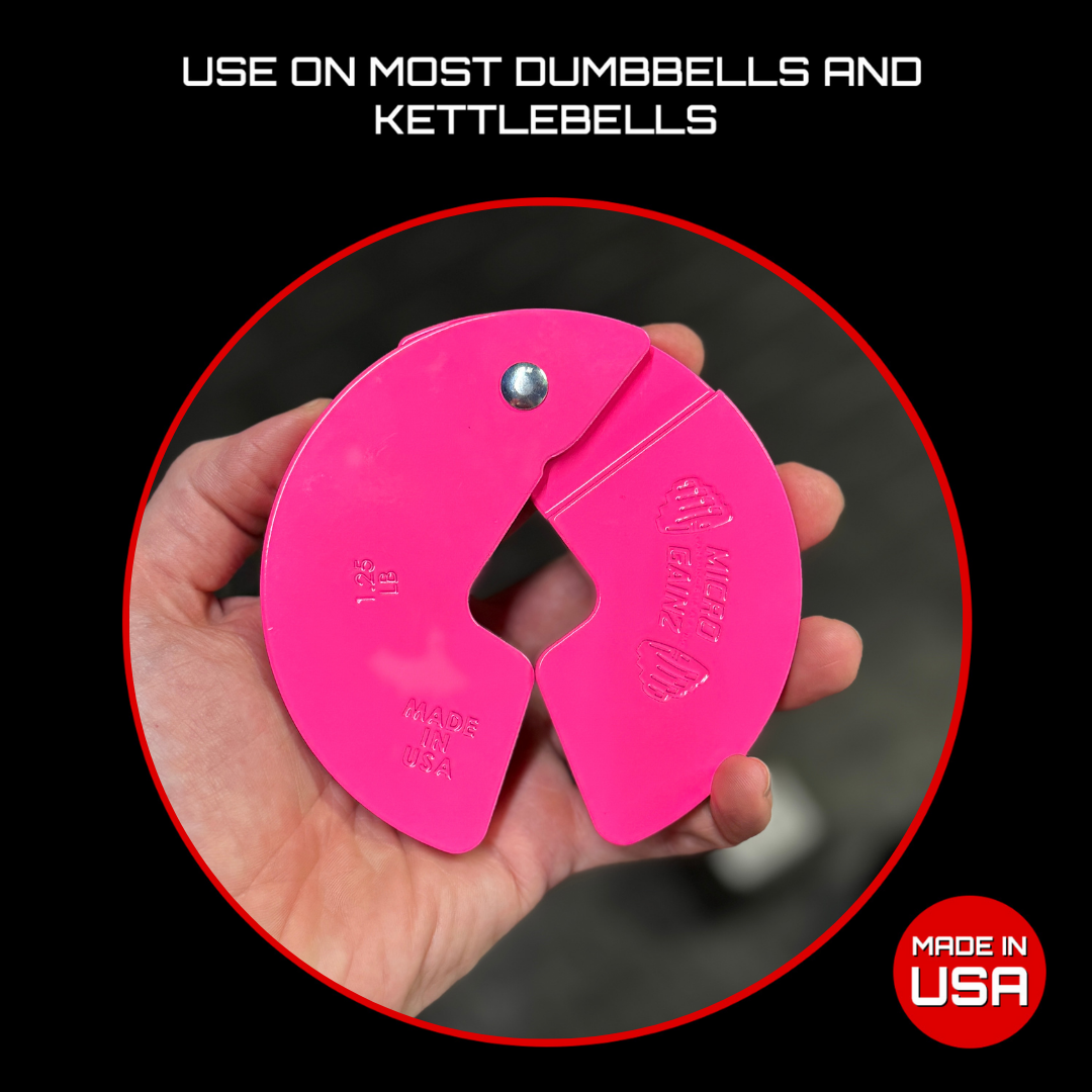 Micro Gainz 1.25LB Dumbbell Fractional Weight Plate