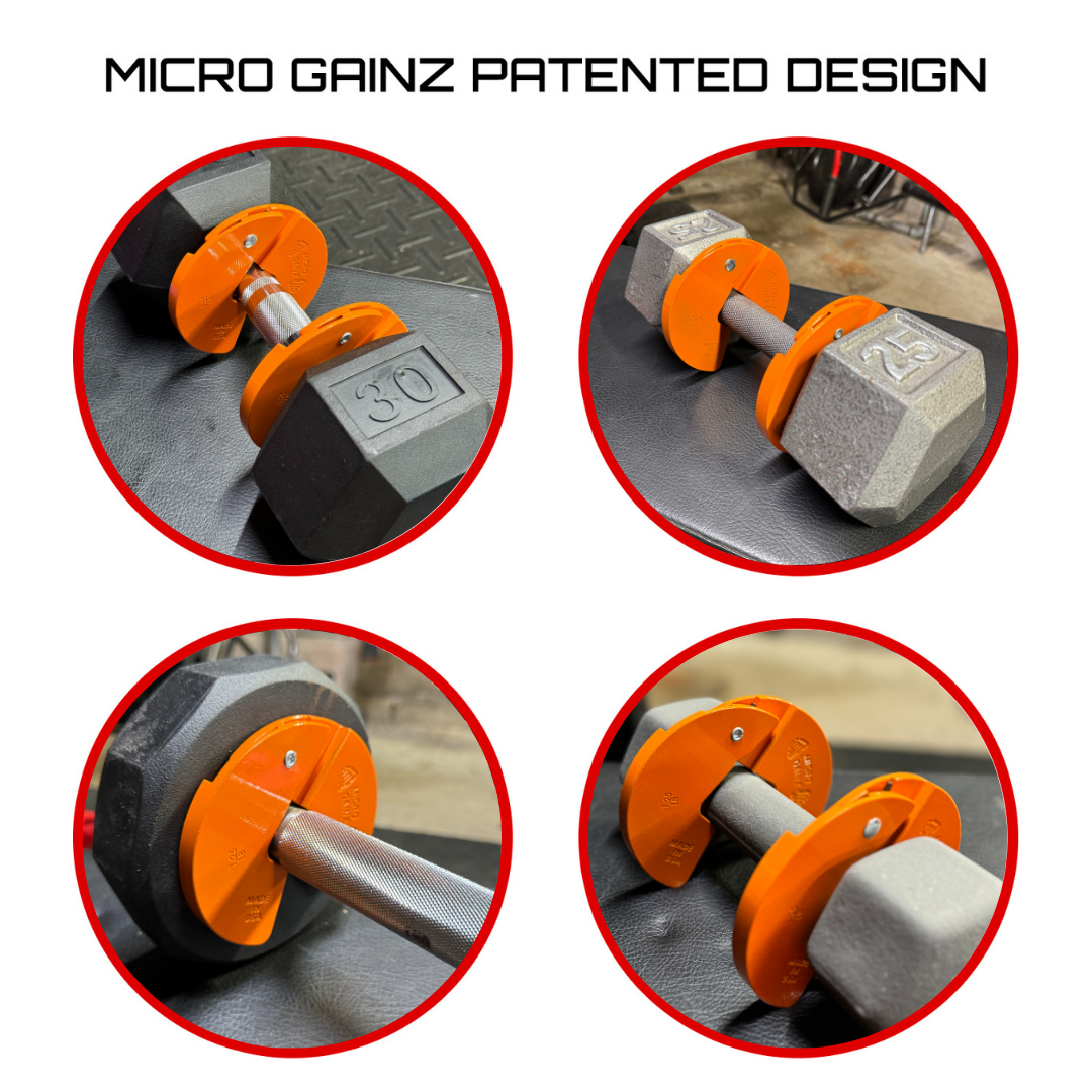 Micro Gainz 1.25LB Dumbbell Fractional Weight Plate