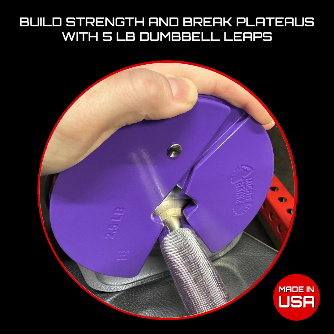 Micro Gainz 2.5LB Dumbbell Fractional Weight Plate