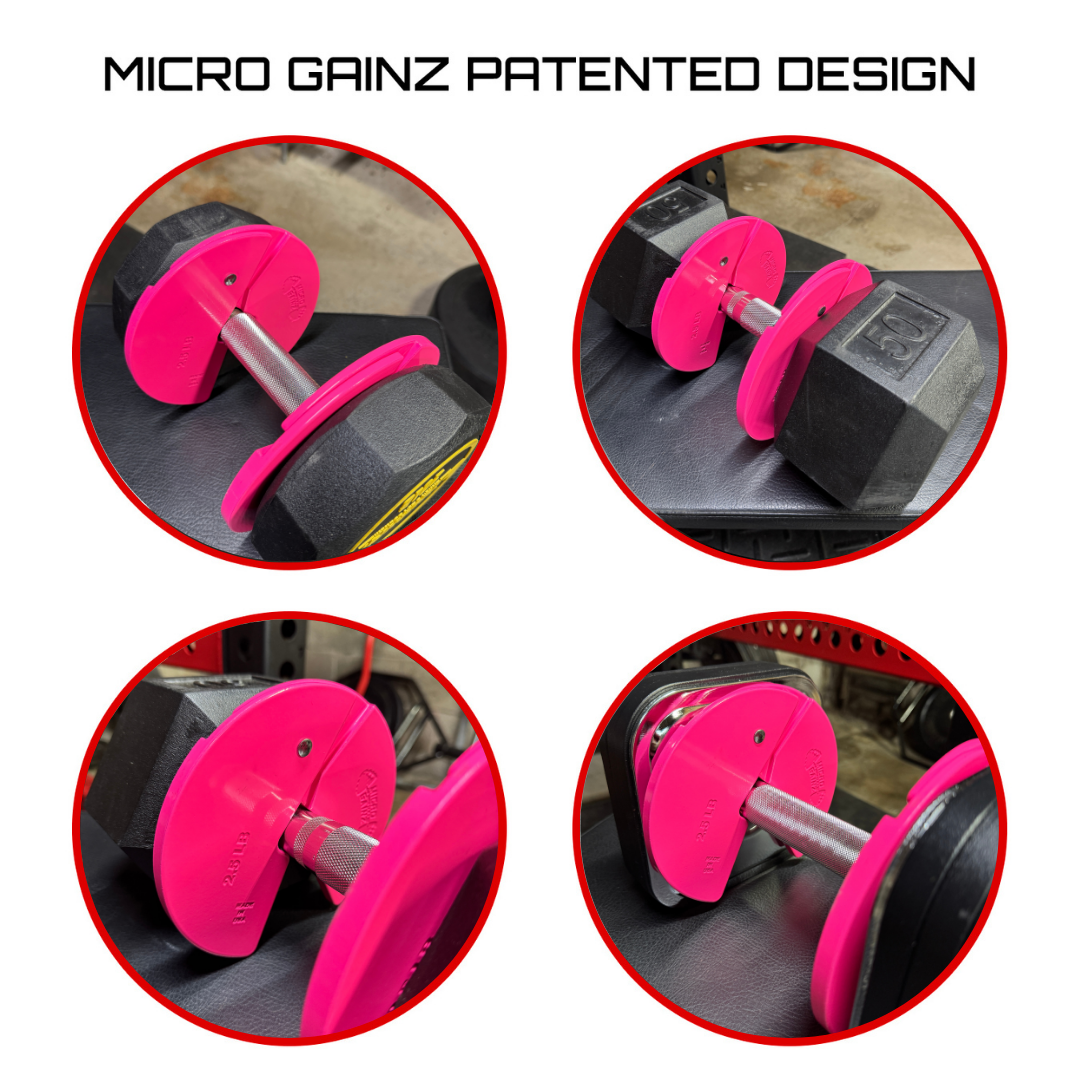 Micro Gainz 2.5LB Dumbbell Fractional Weight Plate