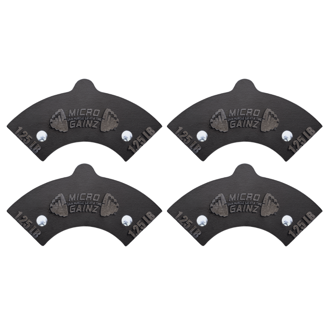 Micro Gainz 1.25LB Magnetic Weight Attachment for Nuobell Adjustable Dumbbells 4 Plate Set (BLEMISHED SET)