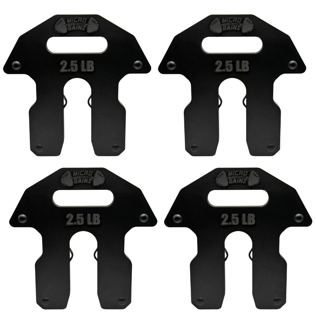 Micro Gainz 2.5LB Add-On Weight Plate for Rep x Pepin Adjustable Dumbbells 4 Plate Set (PRE-ORDER)