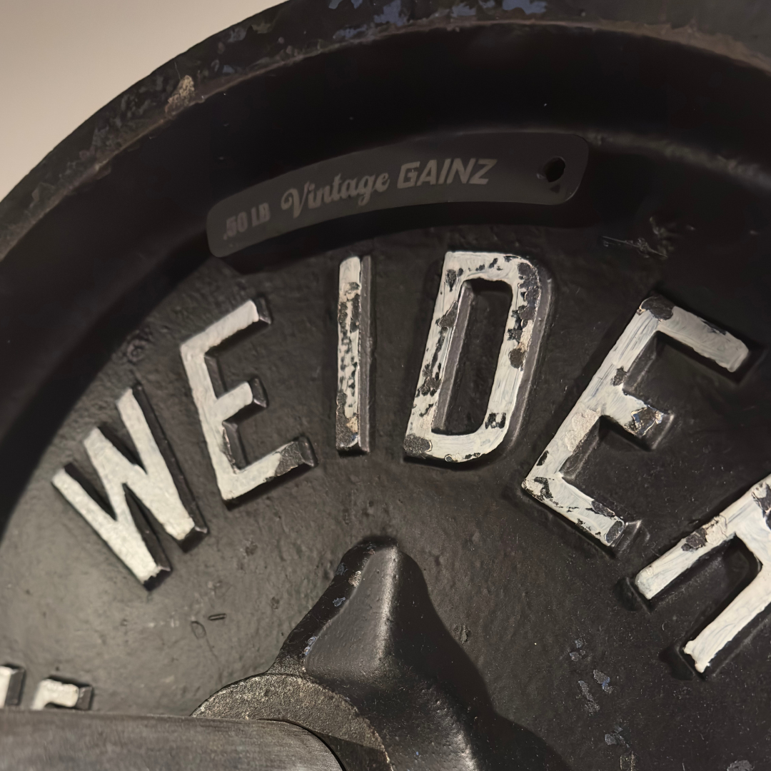 Vintage Gainz .50LB Magnetic Weight Plate Set