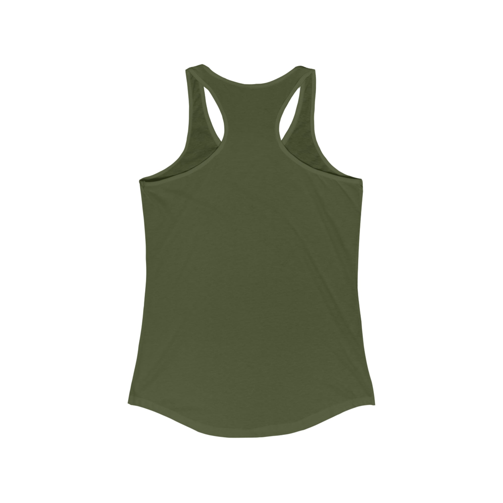 Micro Gainz Never Plateau Women's Racerback Tank