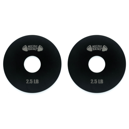 Micro Gainz Steel Olympic Weight Plates Pair of Plates