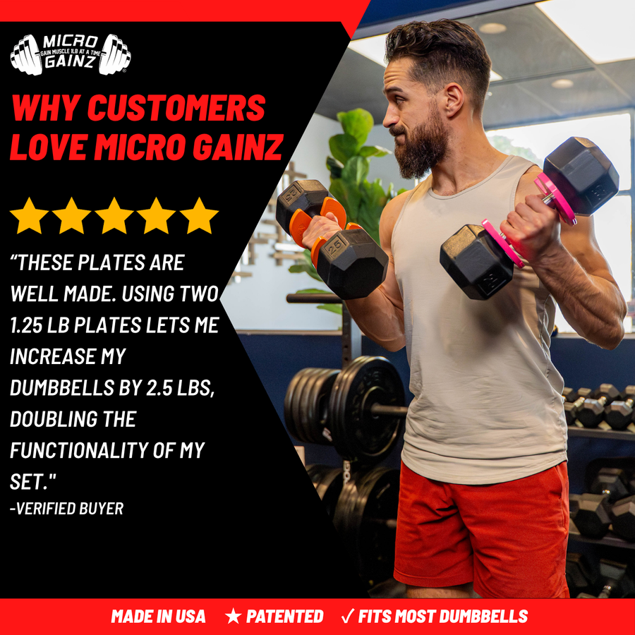 Micro Gainz l Get More From Your Dumbbells