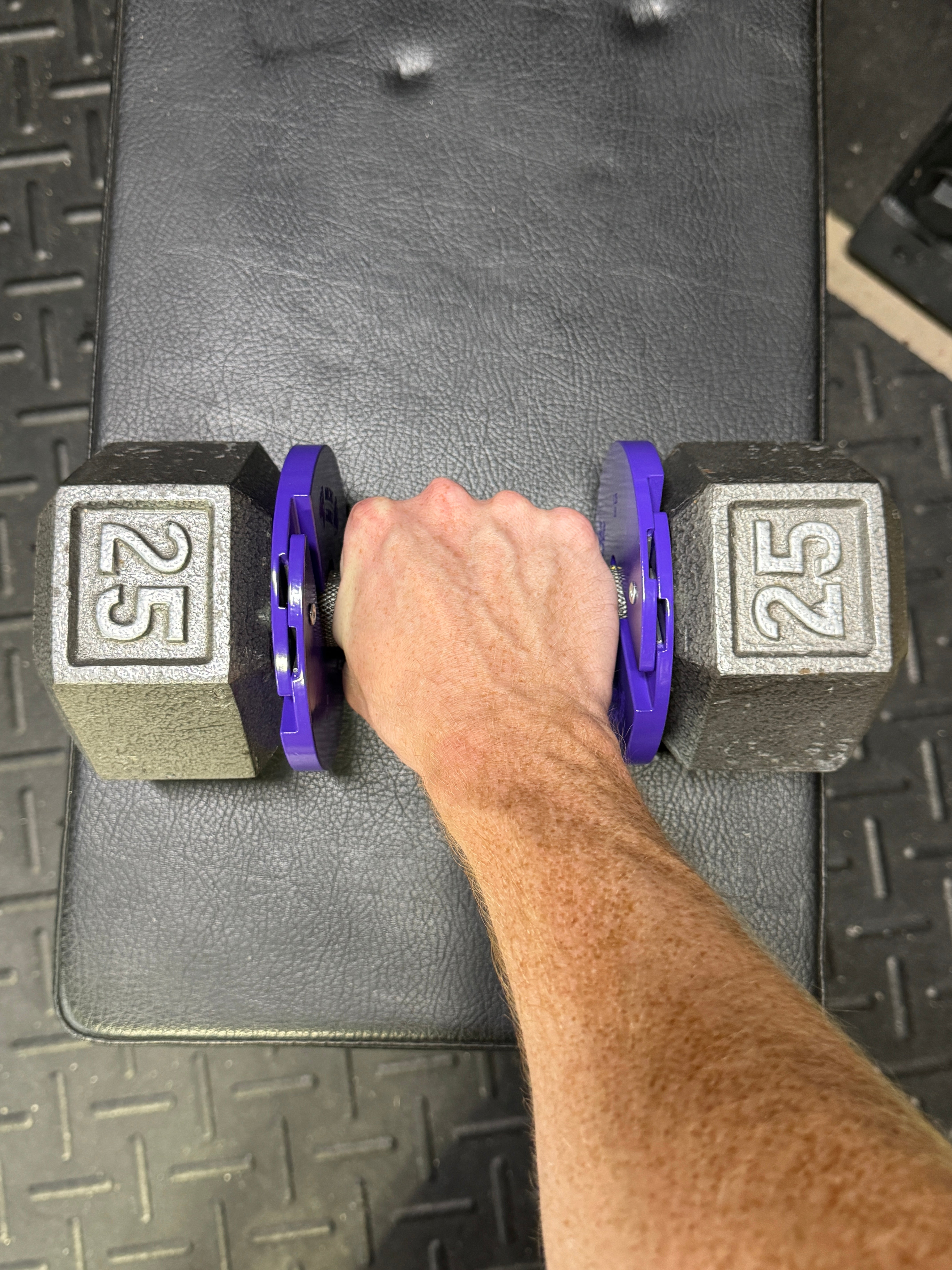 Micro Gainz Purple 1.25LB Dumbbell Fractional Weight Plates