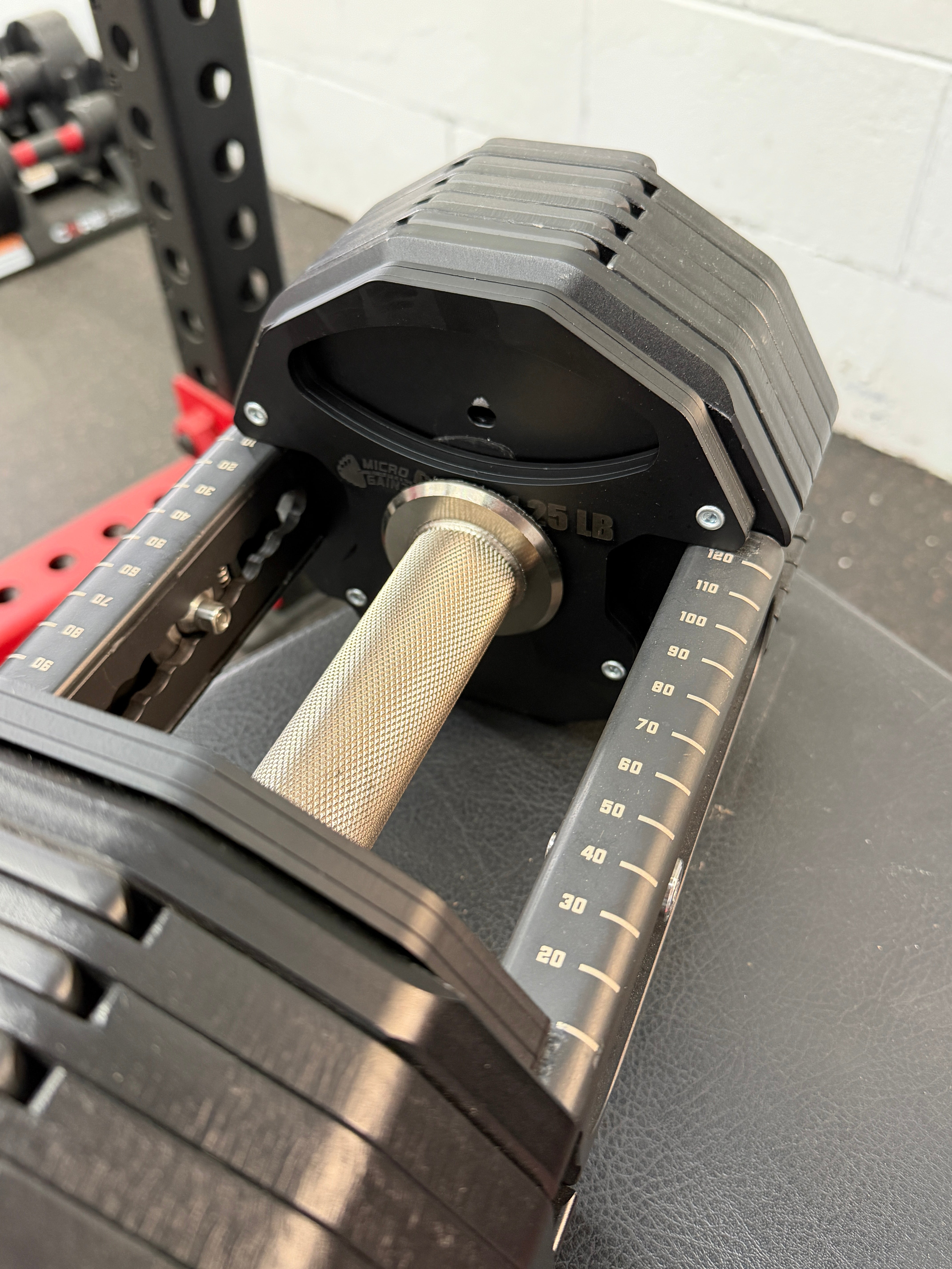 Micro Gainz 1.25LB Add-On Weight Plate for Rep x Pepin Adjustable Dumbbells 4 Plate Set