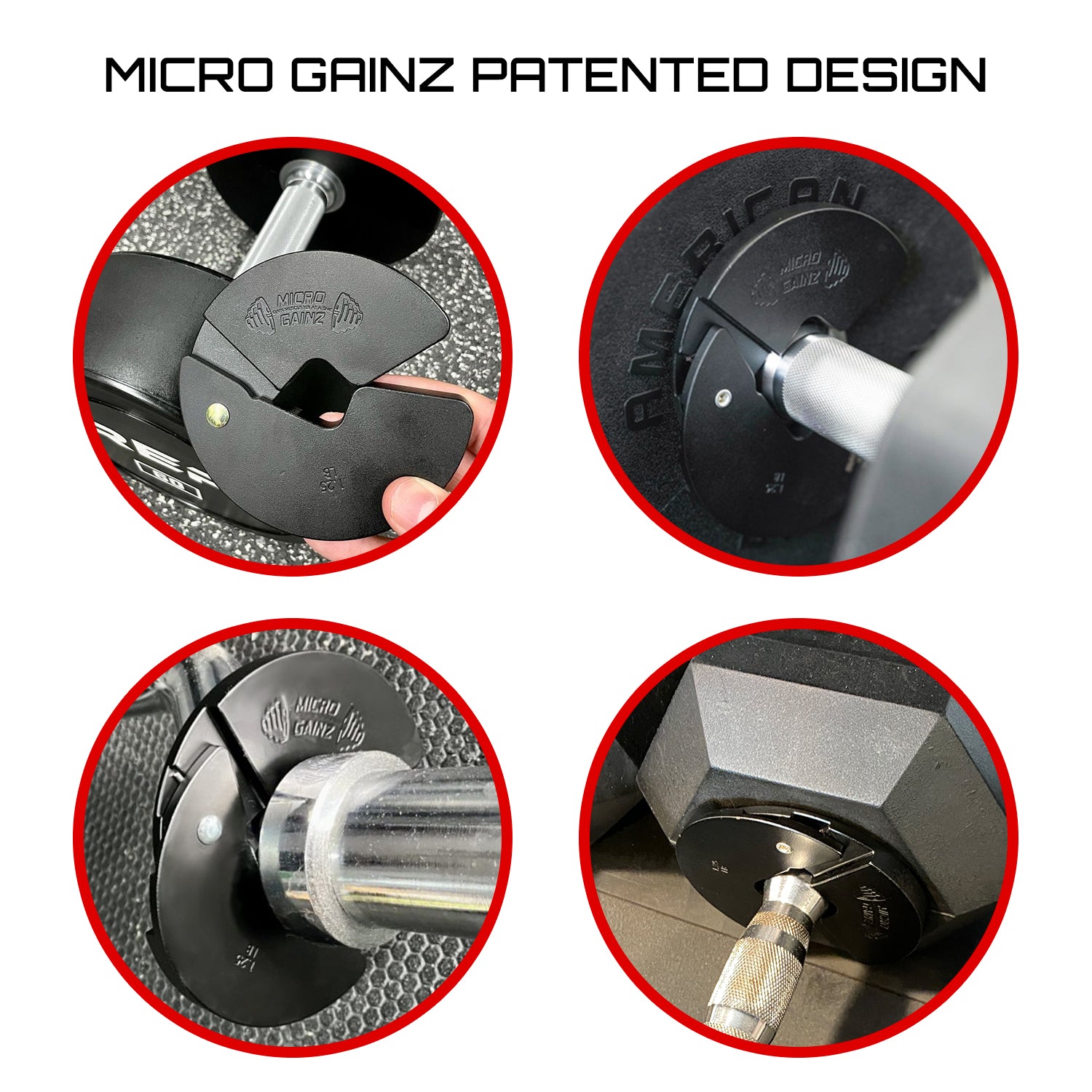 Micro Gainz 1.25LB Dumbbell Fractional Weight Plate