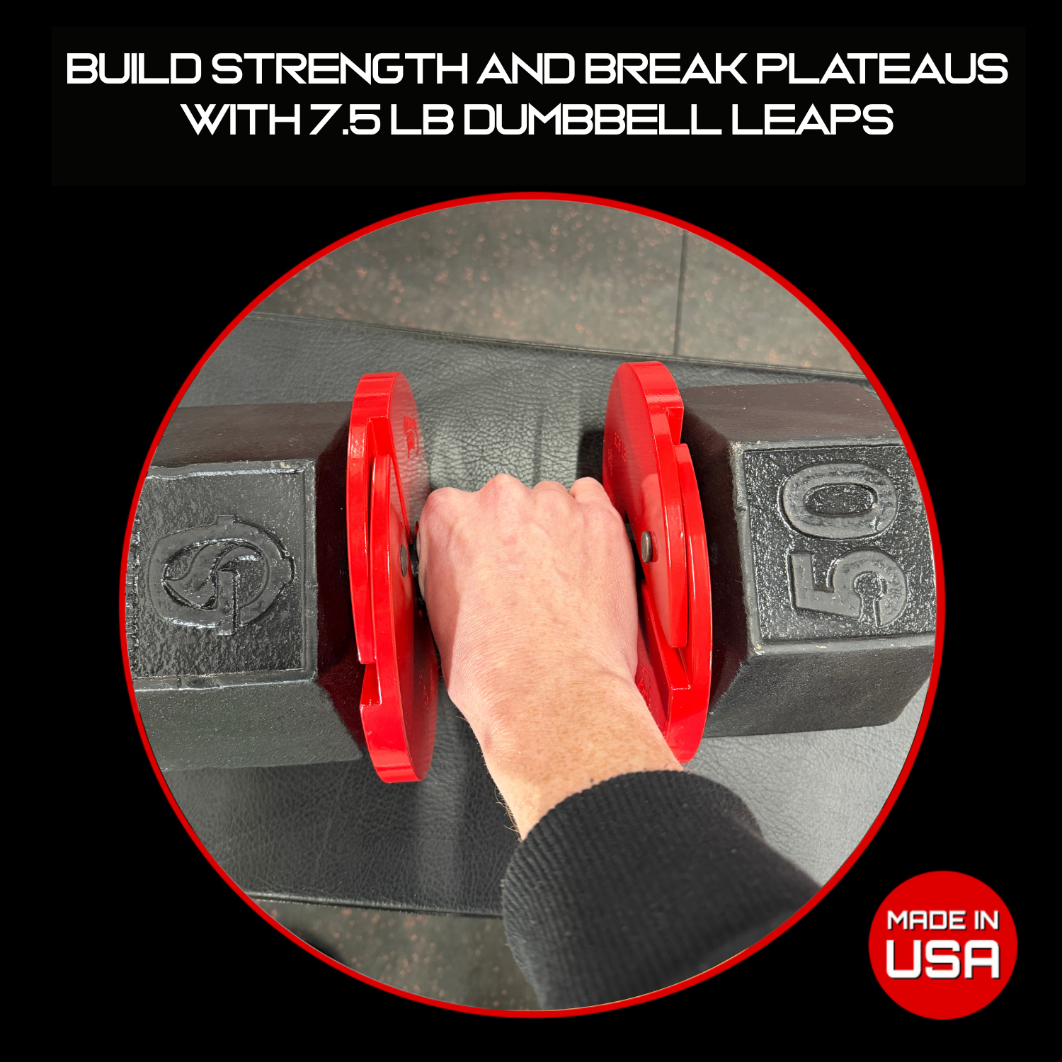 Micro Gainz 3.75LB Dumbbell Fractional Weight Plate