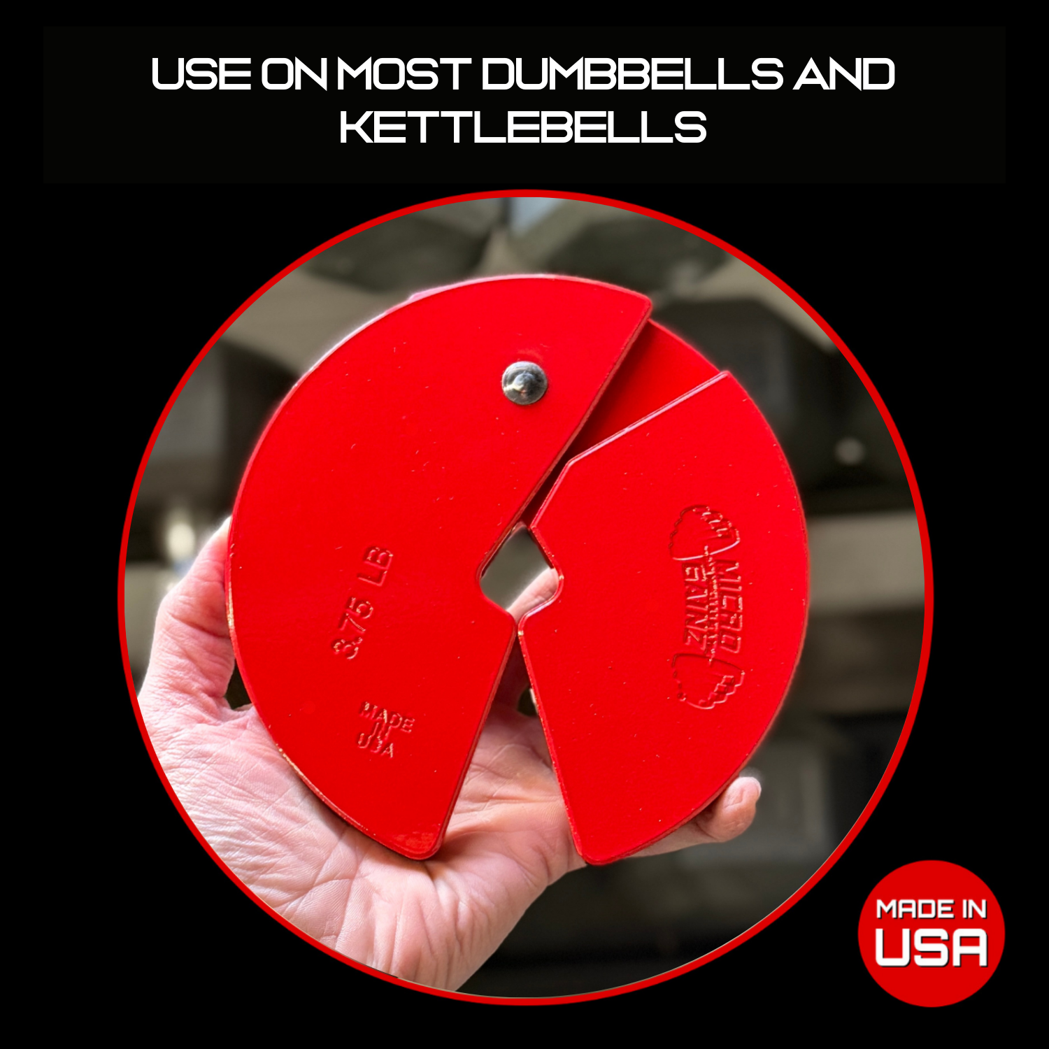 Micro Gainz 3.75LB Dumbbell Fractional Weight Plate