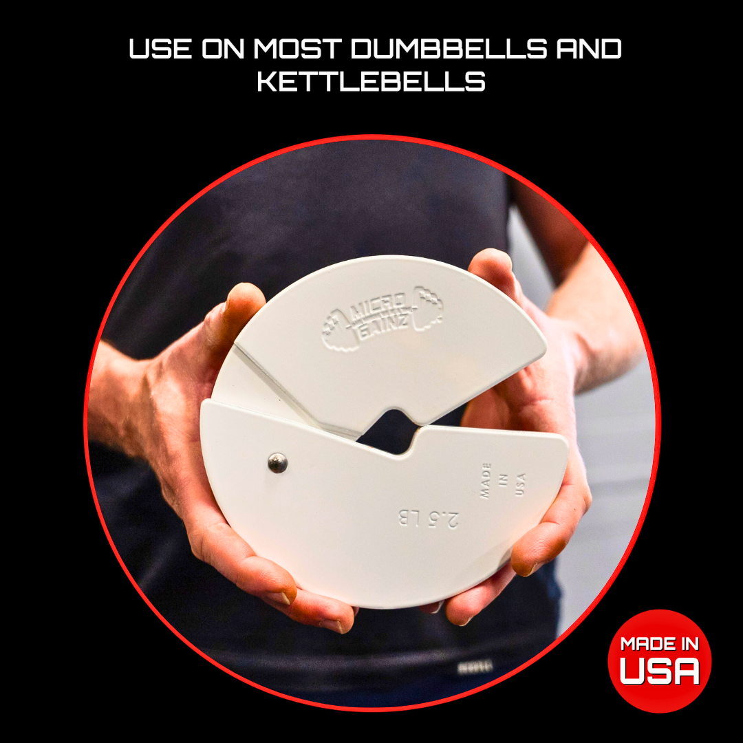 Micro Gainz 2.5LB Dumbbell Fractional Weight Plate