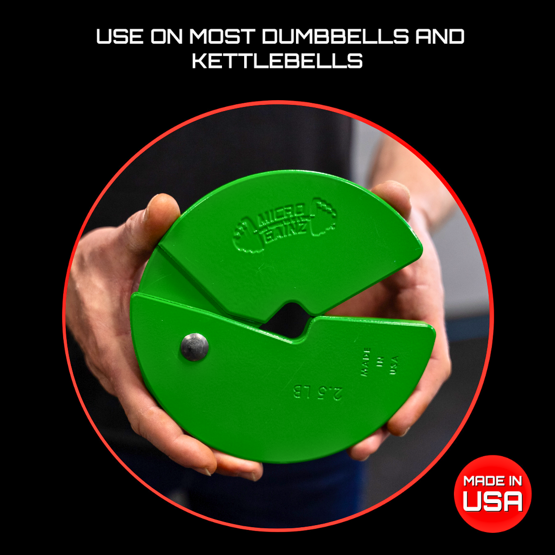 Micro Gainz 2.5LB Dumbbell Fractional Weight Plate