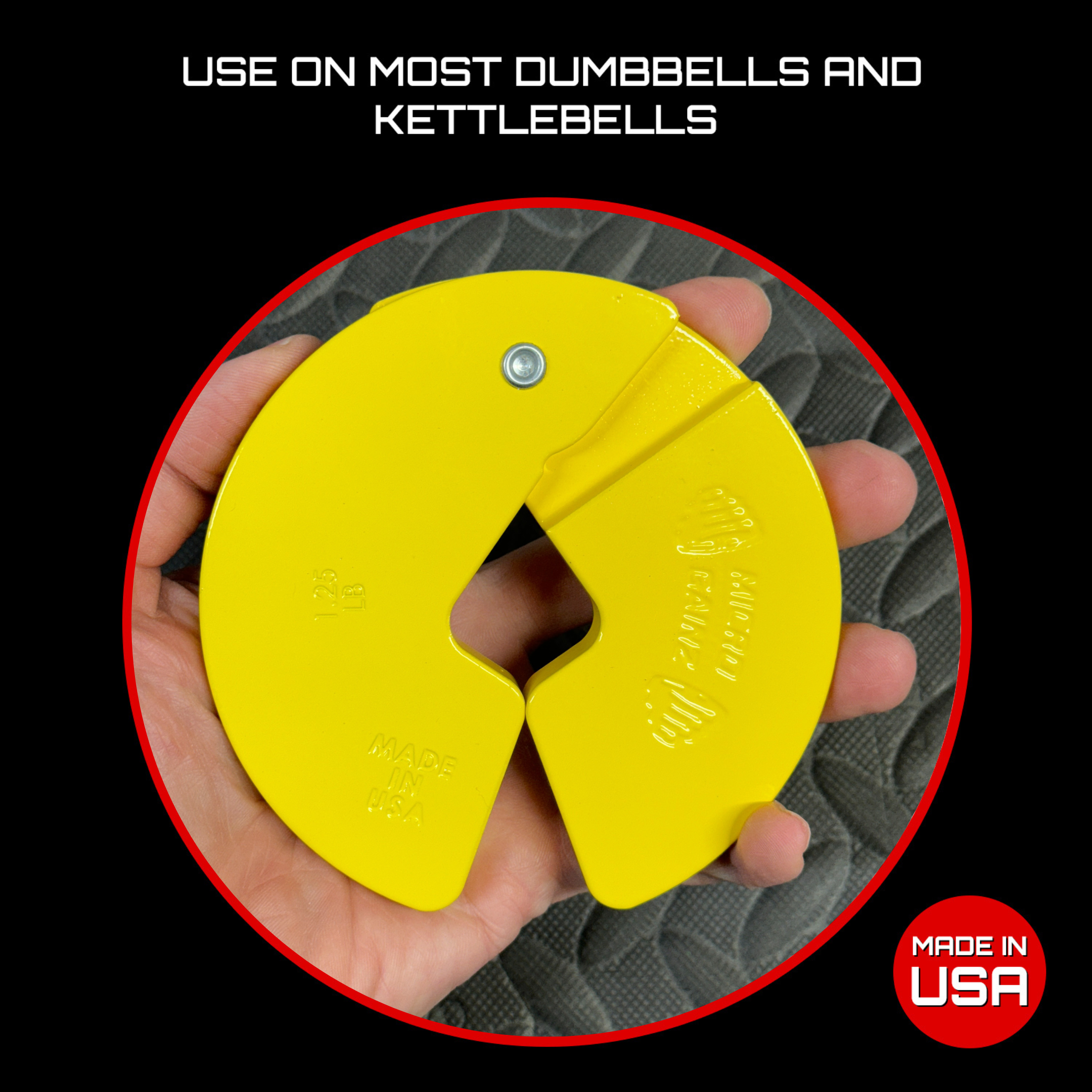 Micro Gainz 1.25LB Dumbbell Fractional Weight Plate