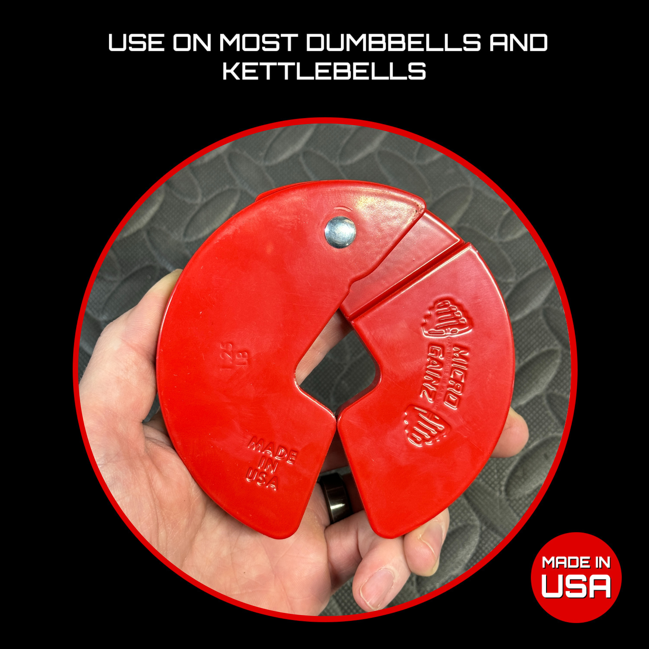 Micro Gainz 1.25LB Dumbbell Fractional Weight Plate