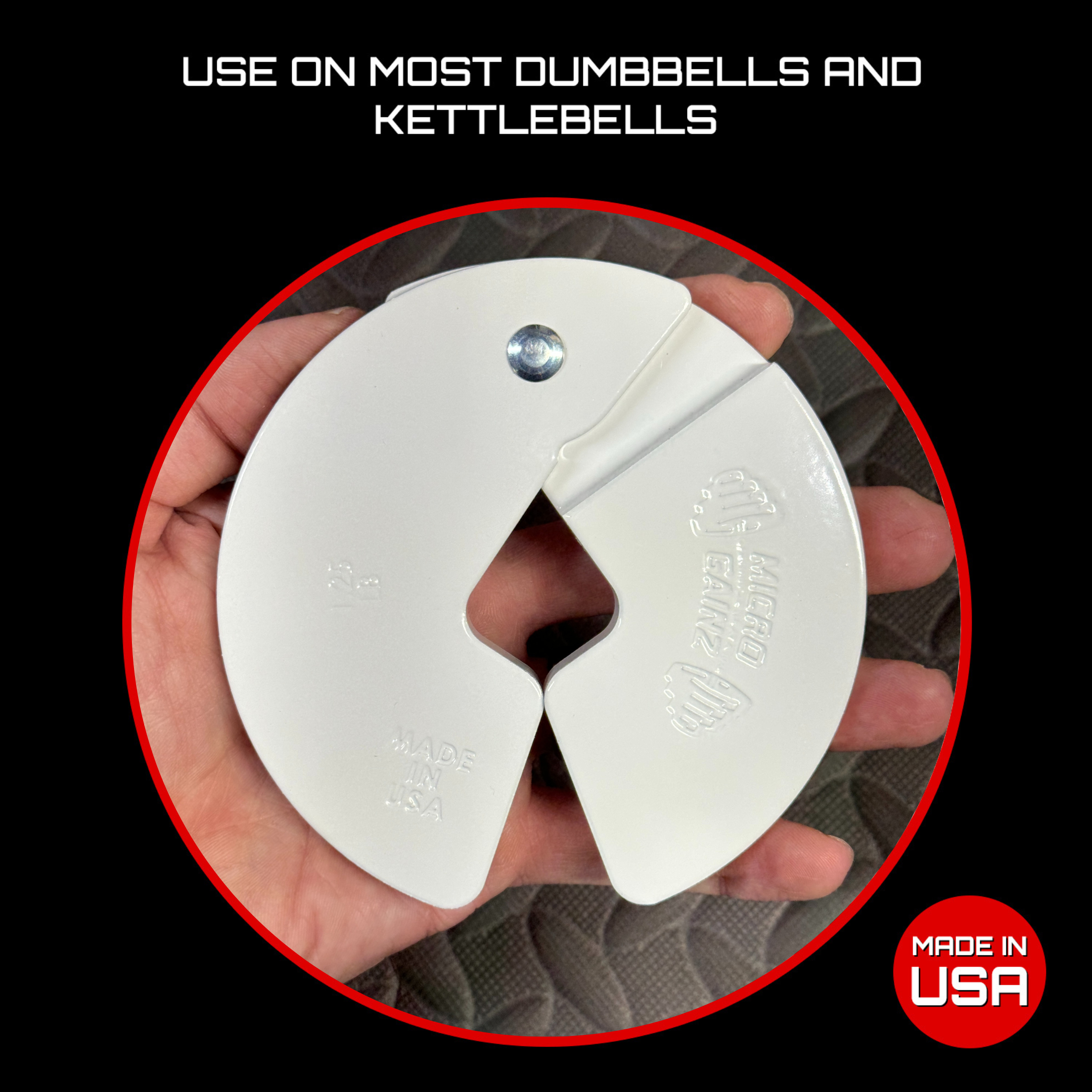 Micro Gainz 1.25LB Dumbbell Fractional Weight Plate