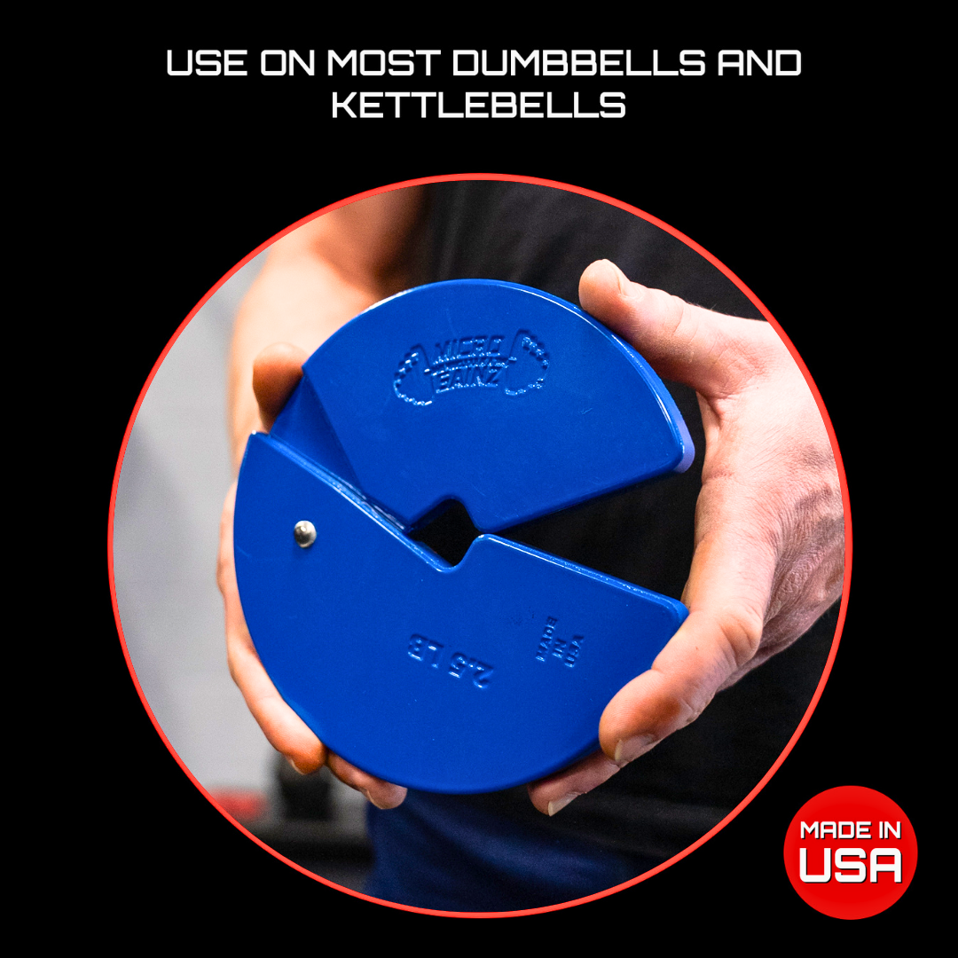 Micro Gainz 2.5LB Dumbbell Fractional Weight Plate