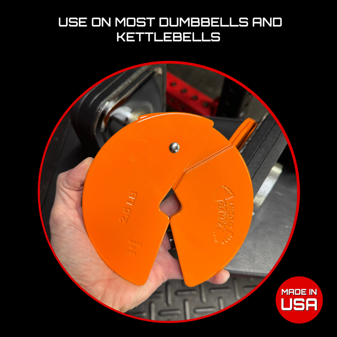 Micro Gainz 2.5LB Dumbbell Fractional Weight Plate