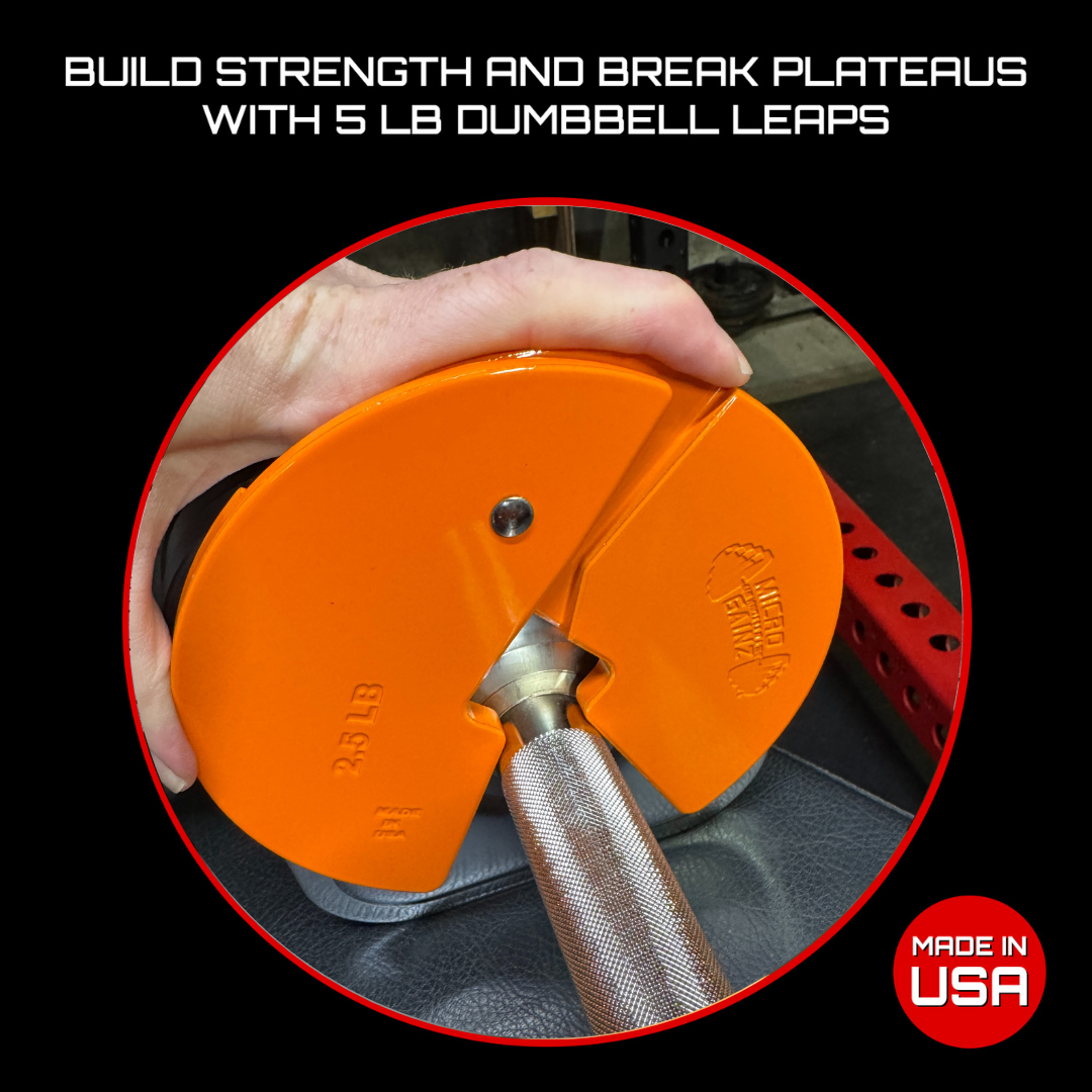 Micro Gainz 2.5LB Dumbbell Fractional Weight Plate
