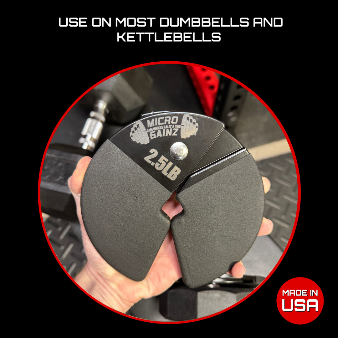 Micro Gainz 2.5LB Dumbbell Fractional Weight Plate