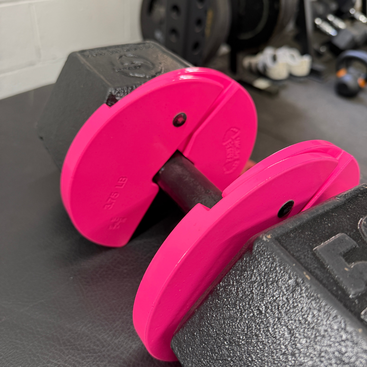 Micro Gainz Pink 3.75LB Dumbbell Fractional Weight Plates