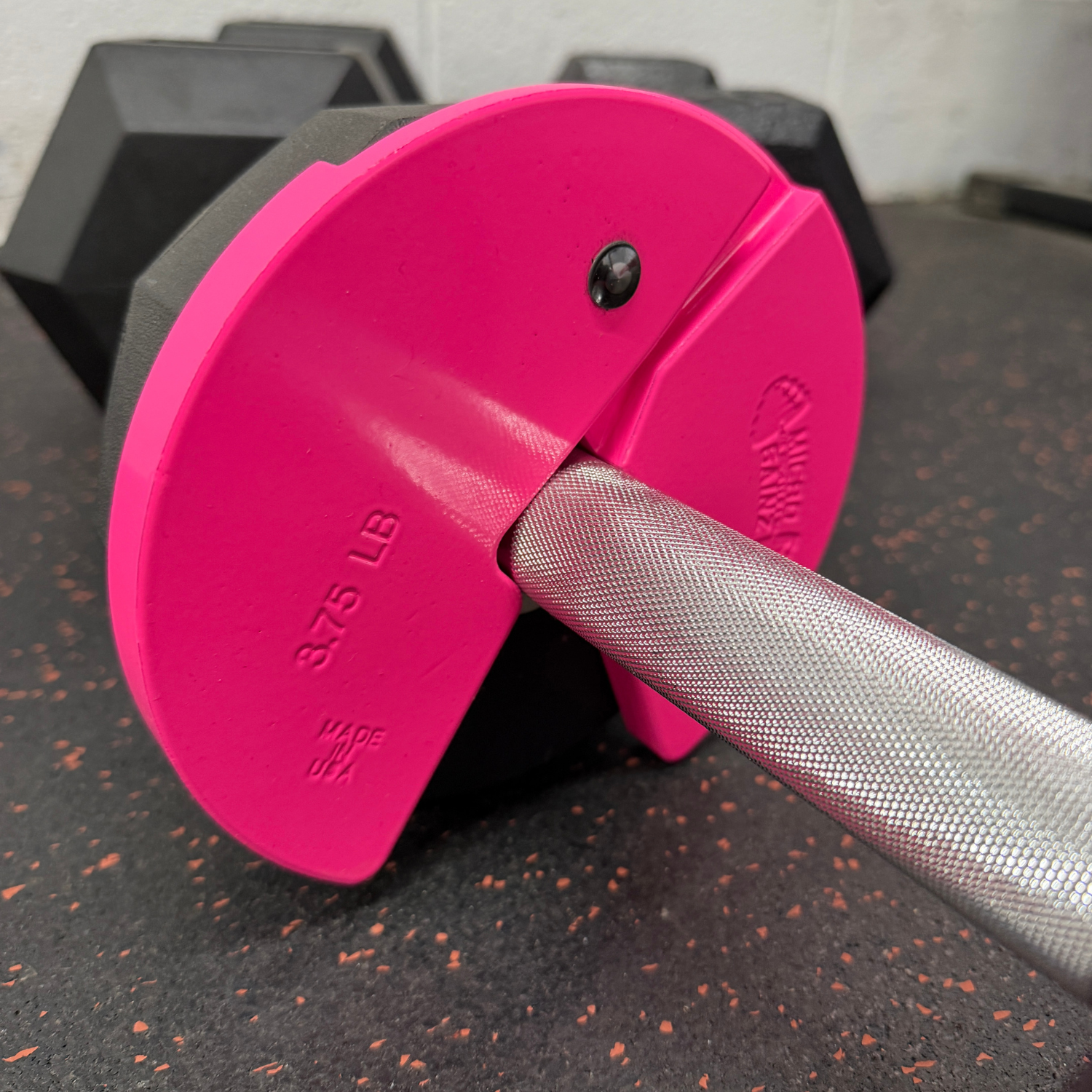 Micro Gainz Pink 3.75LB Dumbbell Fractional Weight Plates