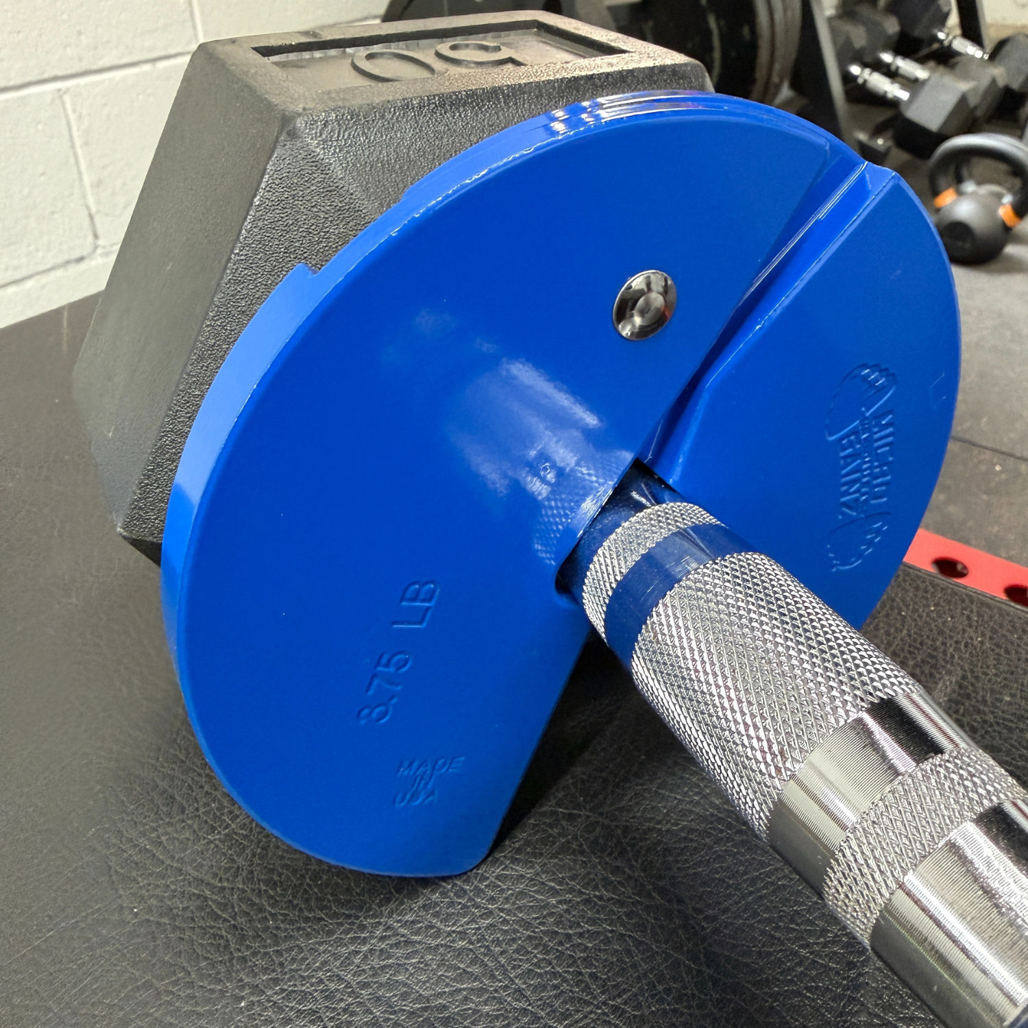 Micro Gainz Blue 3.75LB Dumbbell Fractional Weight Plates