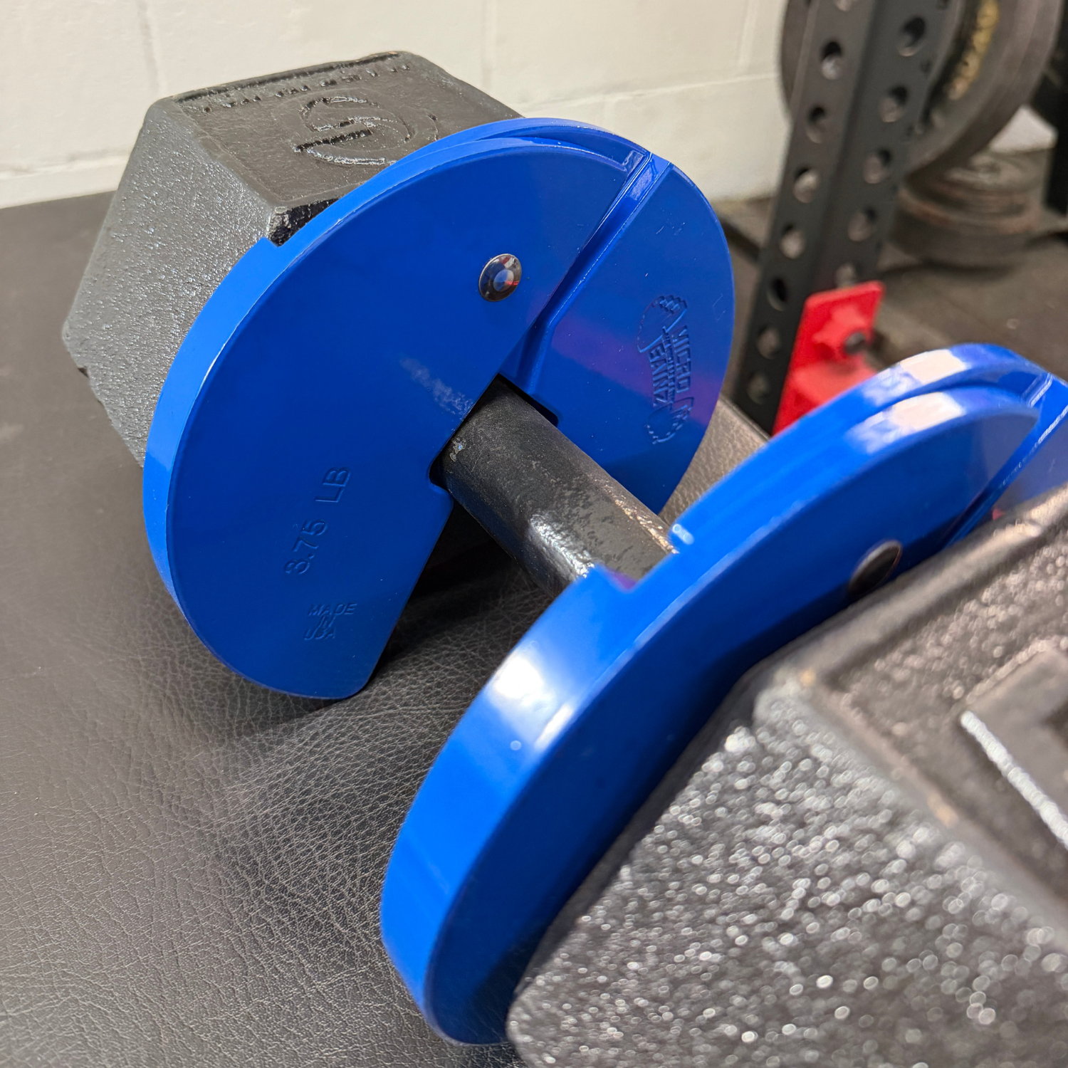 Micro Gainz Blue 3.75LB Dumbbell Fractional Weight Plates