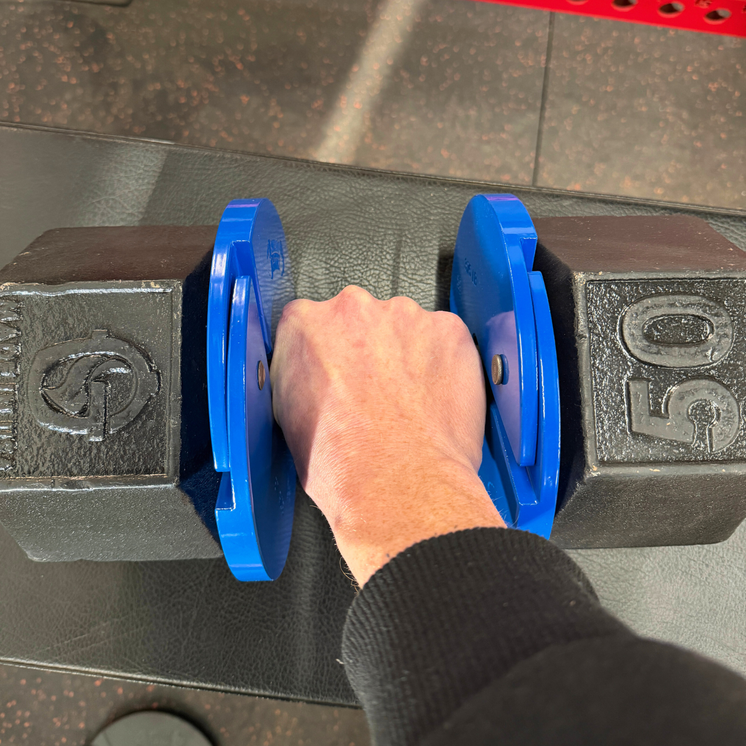 Micro Gainz Blue 3.75LB Dumbbell Fractional Weight Plates