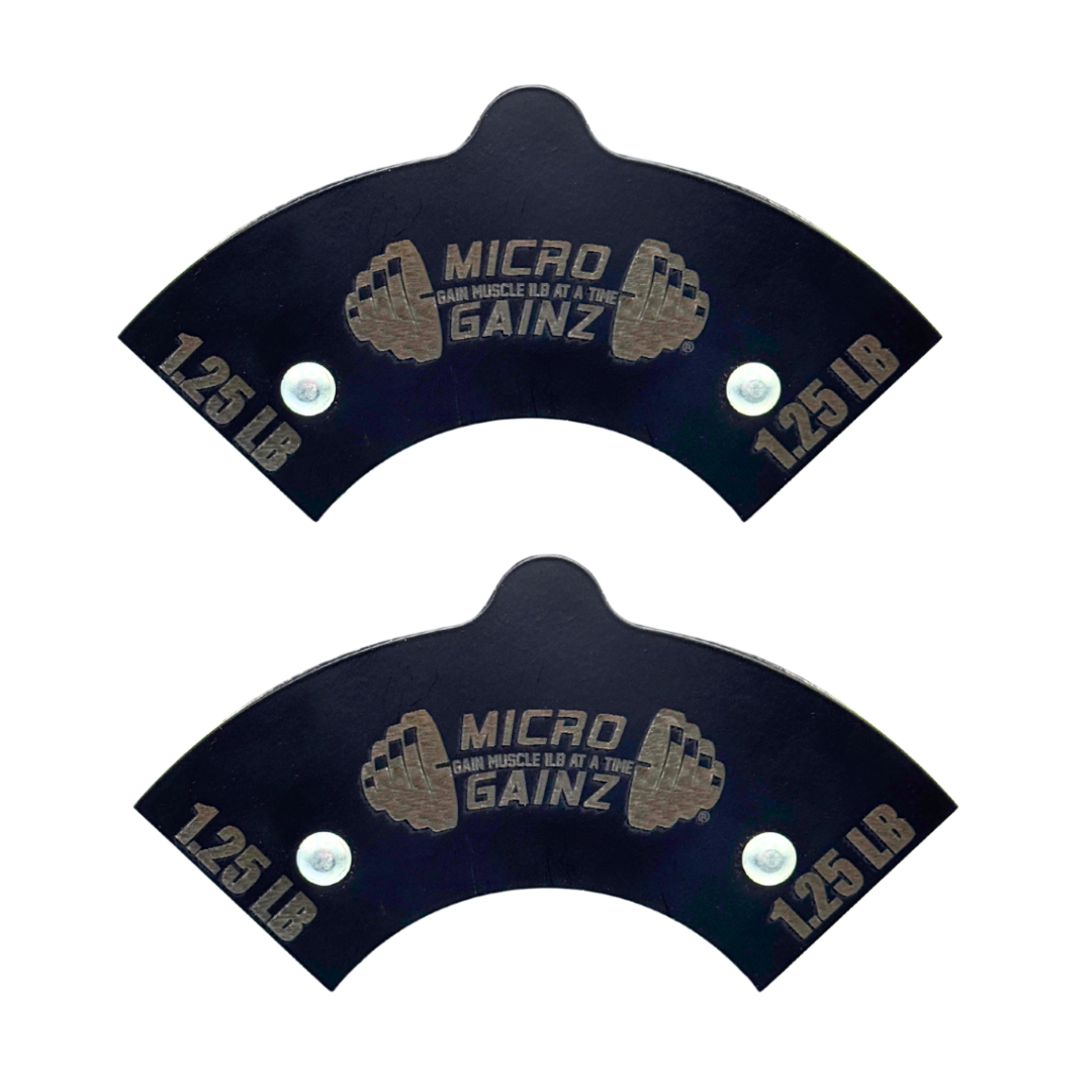 Micro Gainz NOUVEAU Plaques de poids fractionnaires de 1 lb pour Micro Gainz NOUVEAU Plaques de poids fractionnaires de 1 lb pour