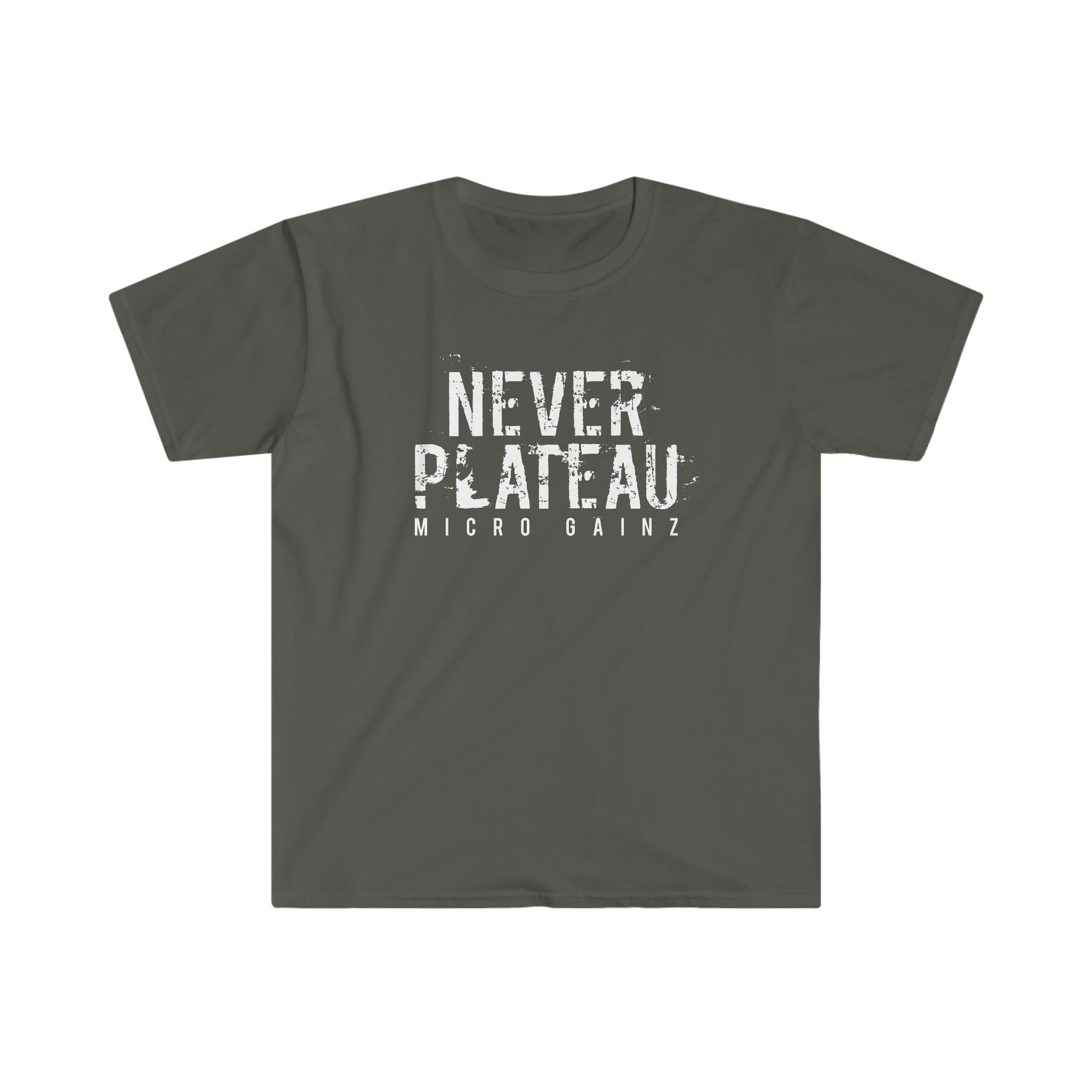 Micro Gainz Never Plateau T-Shirt
