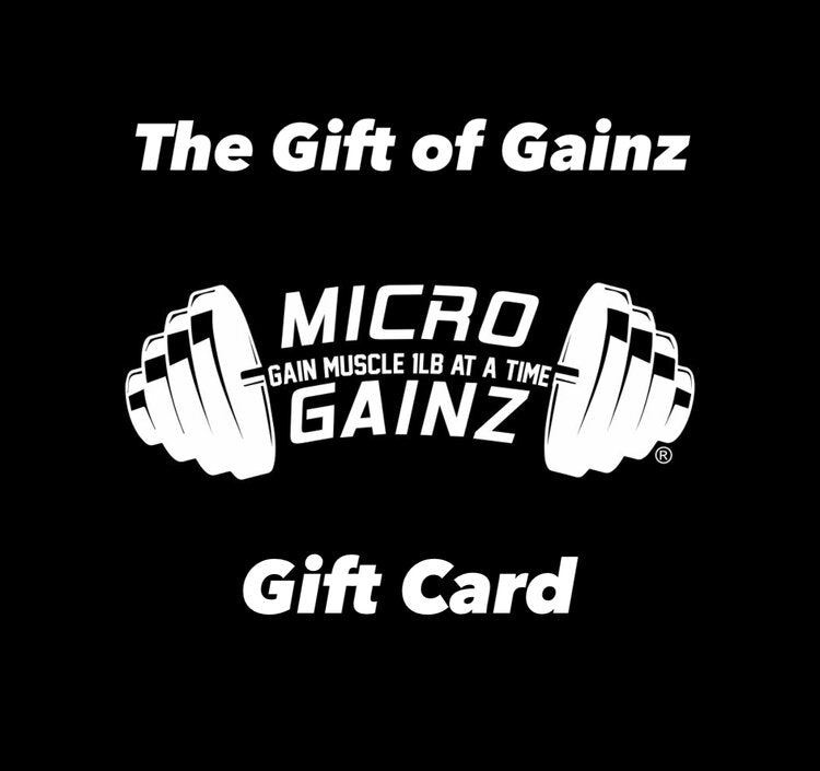 Micro Gainz Gift Card