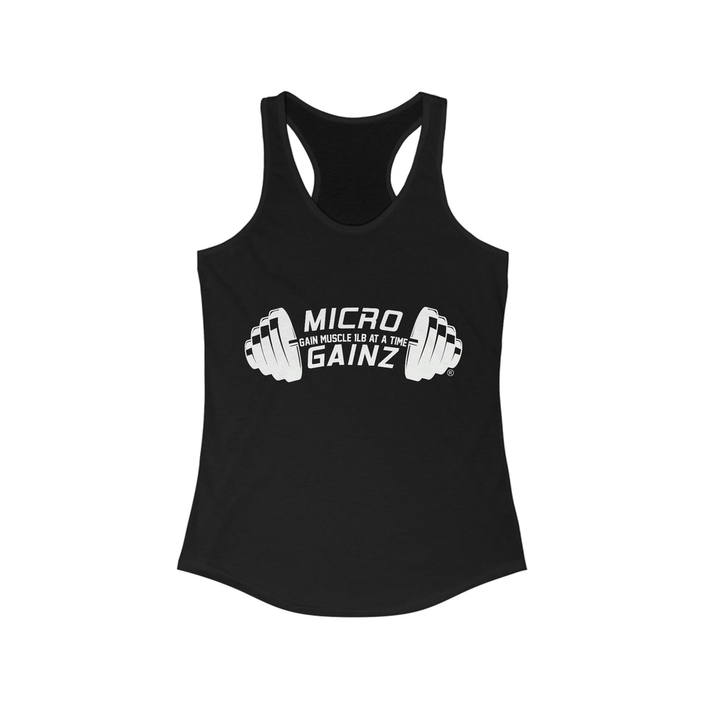 Micro Gain One Micro Gainz Logo Women's Racerback Tank